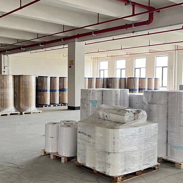 rolo de papel enorme térmico bruto de tamanho personalizado