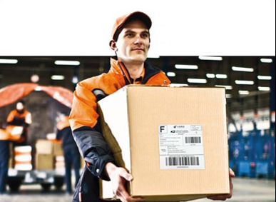 Etiqueta de papel térmico de alta qualidade, à prova d'água, resistente a arranhões, impressão de código de barras, etiqueta de transporte de fatura de via aérea