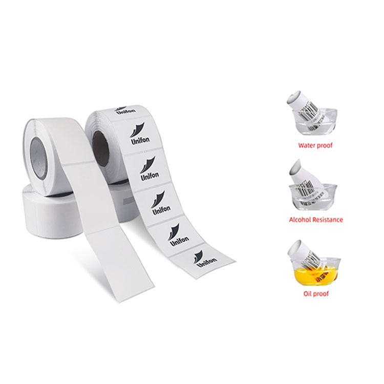 Rolo de etiqueta térmica sem BPA 100 x 150 mm Rolo de etiquetas térmicas de envio térmico direto